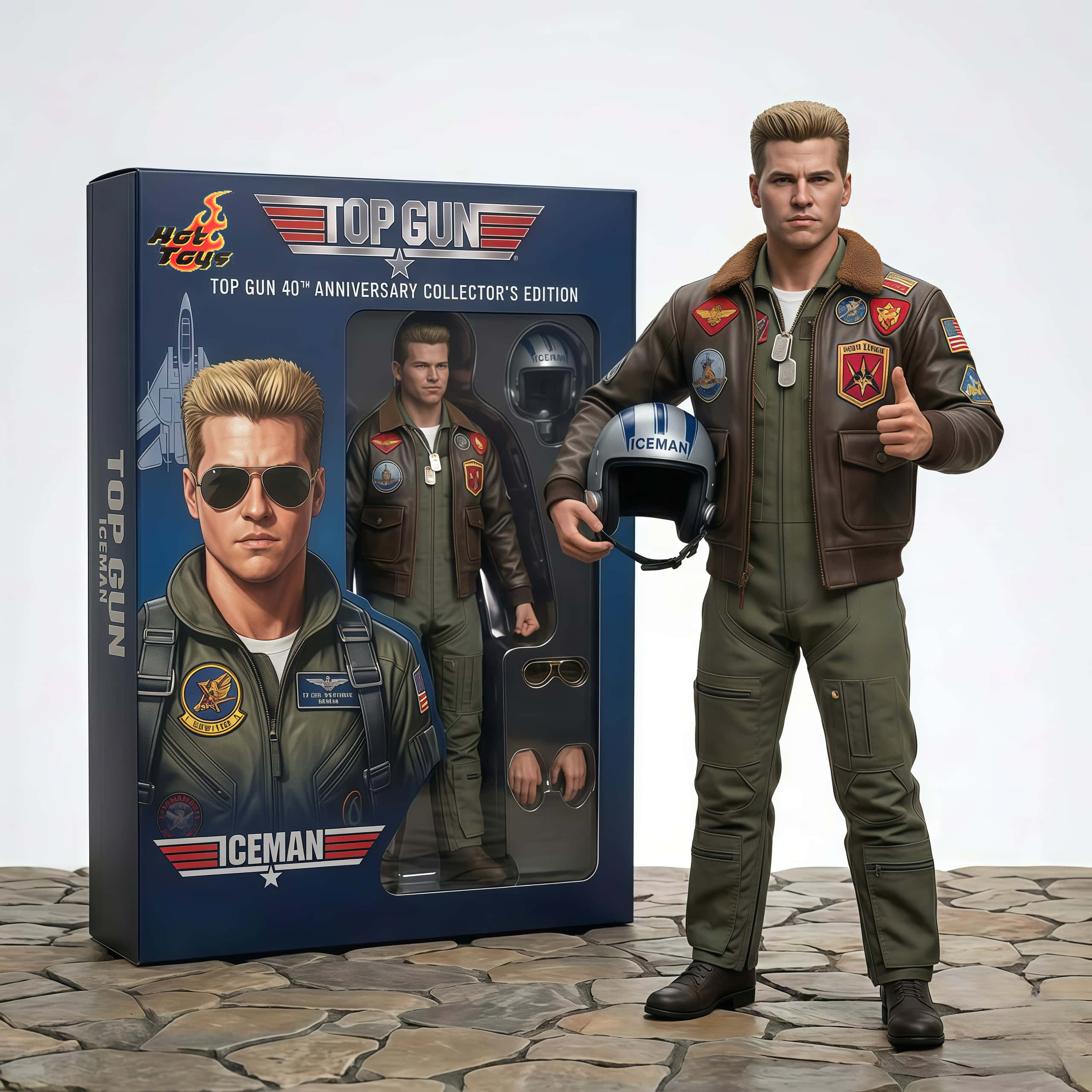 Top Gun 40th Anniversary Hot Toys 1:12Collection figures