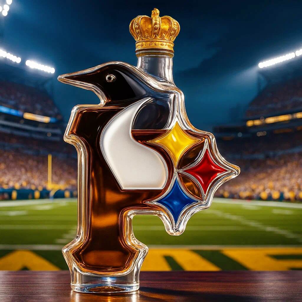 Pittsburgh Whiskey bottle