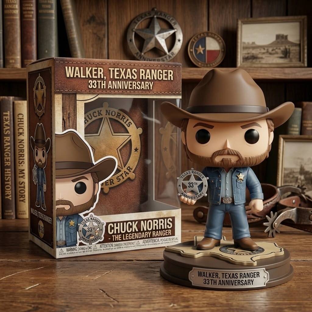 Walker, Texas Ranger Chuck Norris Commemorative Pop!Figure