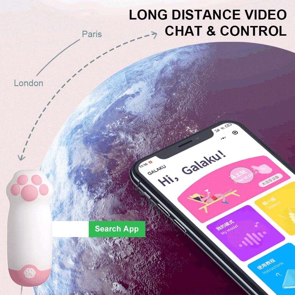 Cat Claw APP-Controlled Vibrator