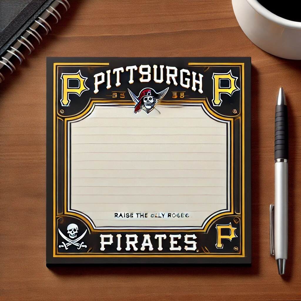 Baseball Team Sticky Notes