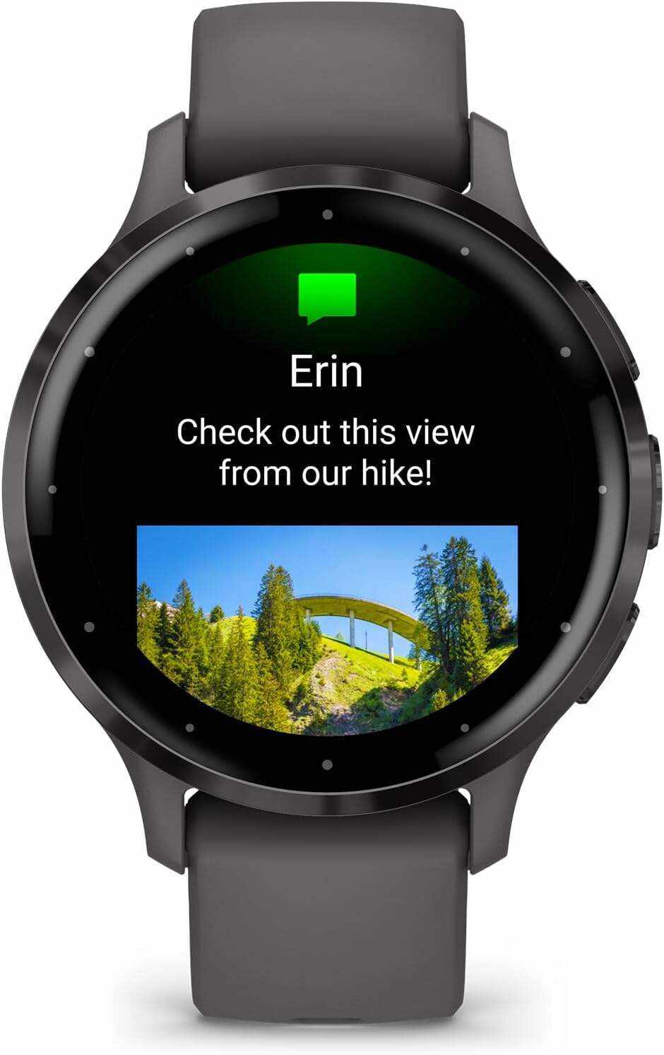 Garmin Venu 3S Soft Gold Stainless Steel Bezel 1.2-Inch AMOLED Touchscreen Display Smart Watch with 41mm Ivory Case and Silicone Band