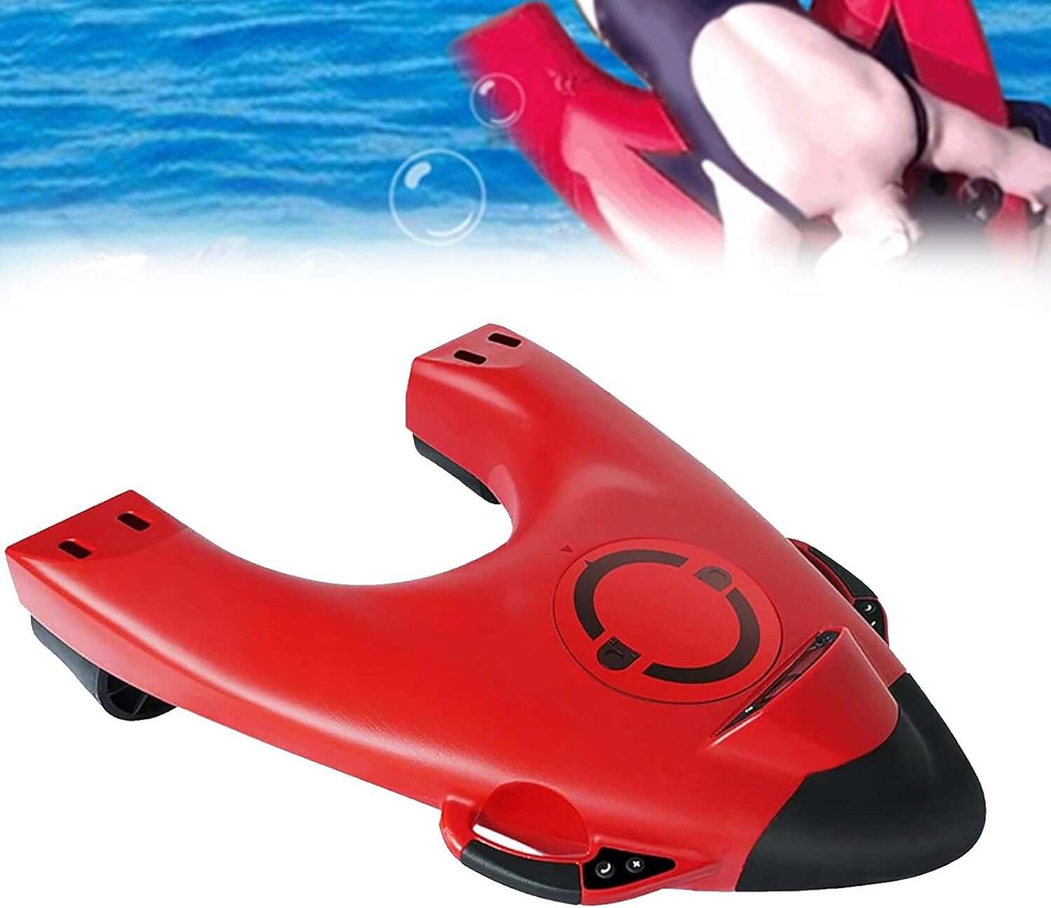 Electric Surfboard, Smart Somatosensory Surfing Board Swimming Aids, Diving Propeller 5 Gears Speed Control, Perfect for Both Beginners and Beachgoers Looking for A Relaxed and Fun Ride