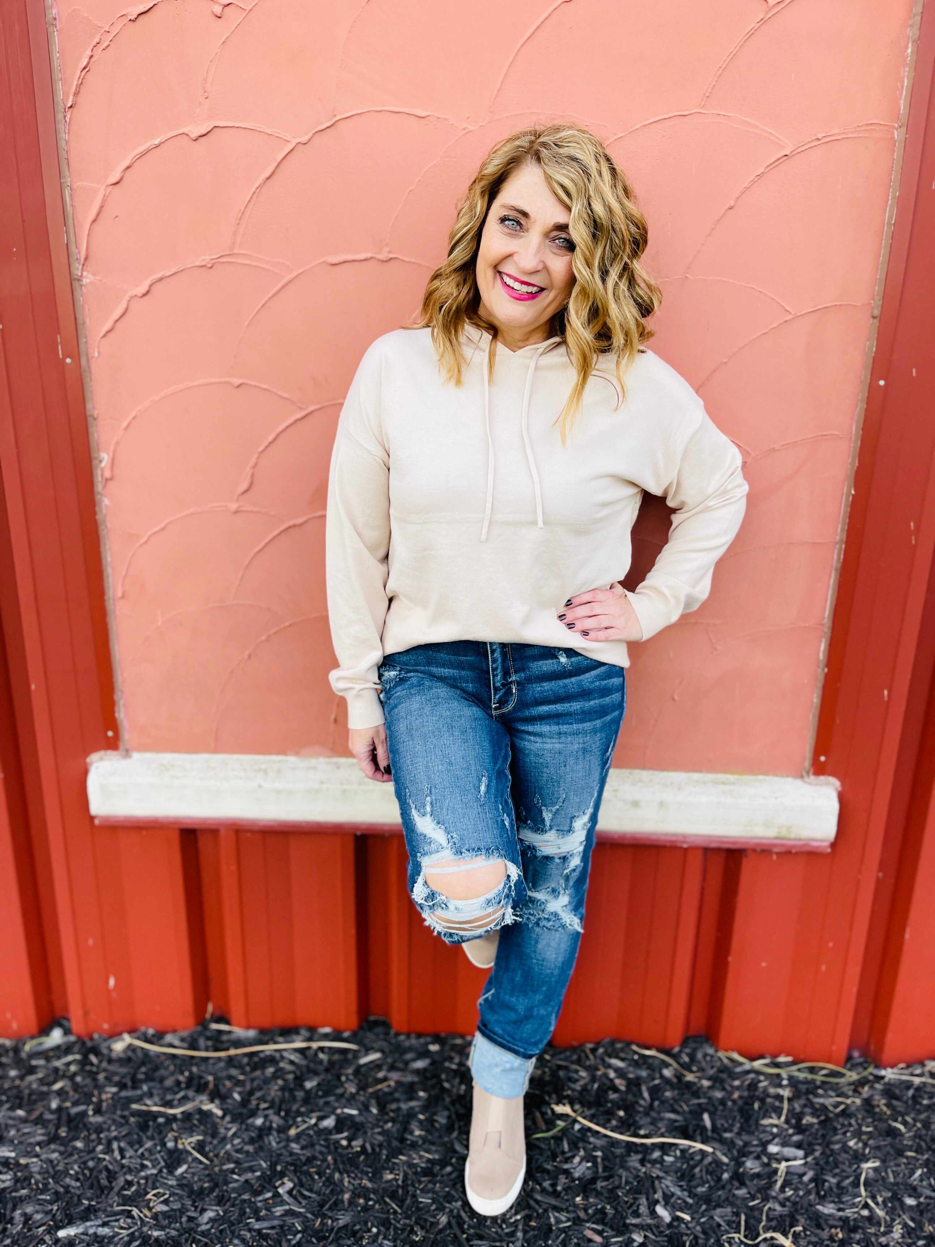 Plus/Reg Now Or Never Mid-Rise Boyfriend Jeans