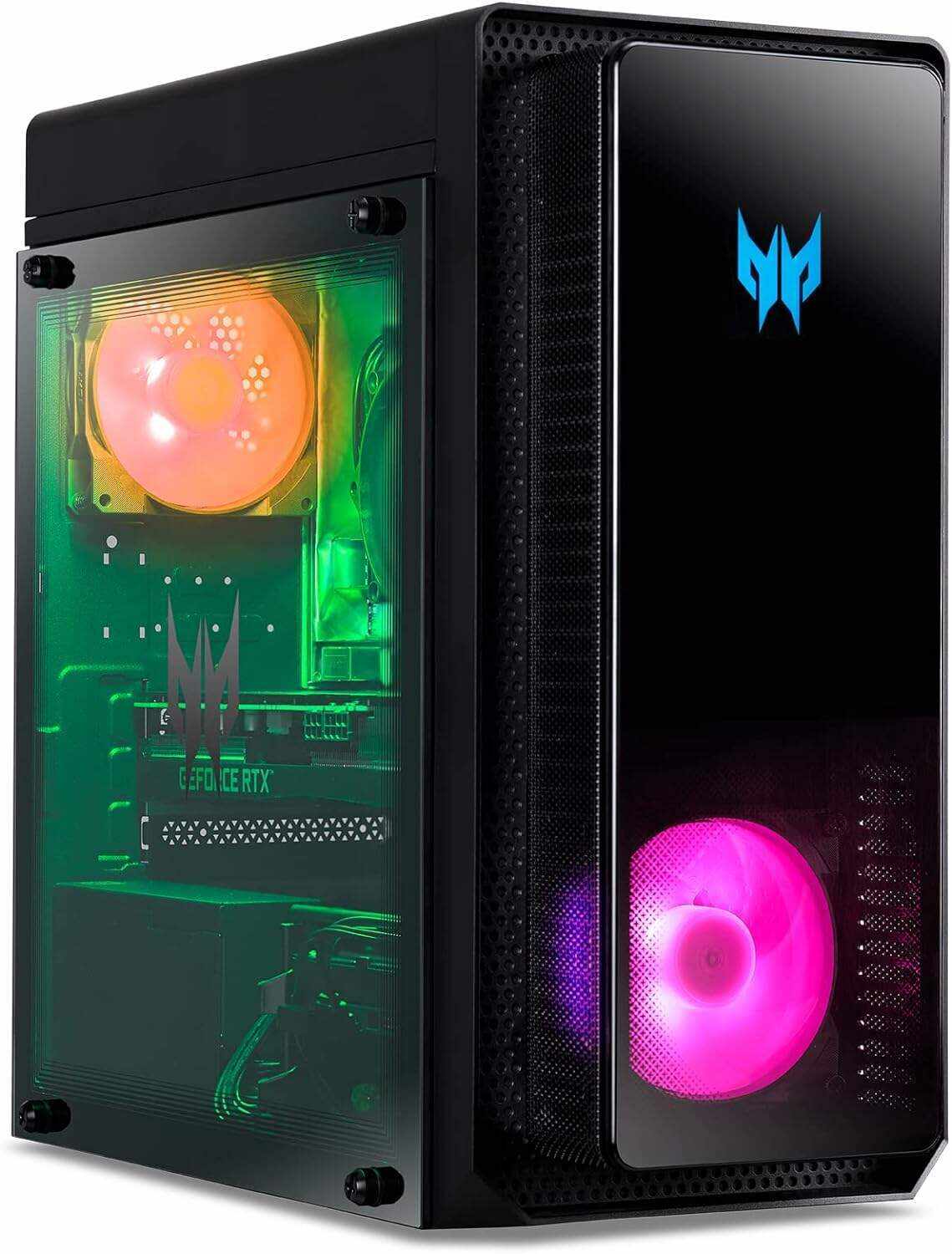 Acer Predator Orion 3000 PO3-640-UR12 Gaming Desktop | 12th Gen Intel Core i7-12700F 12-Core | NVIDIA GeForce RTX 3070 | 16GB DDR4 | 1TB Gen3 SSD | 1TB HDD | Intel WiFi 6E AX211 | RGB Keyboard & Mouse