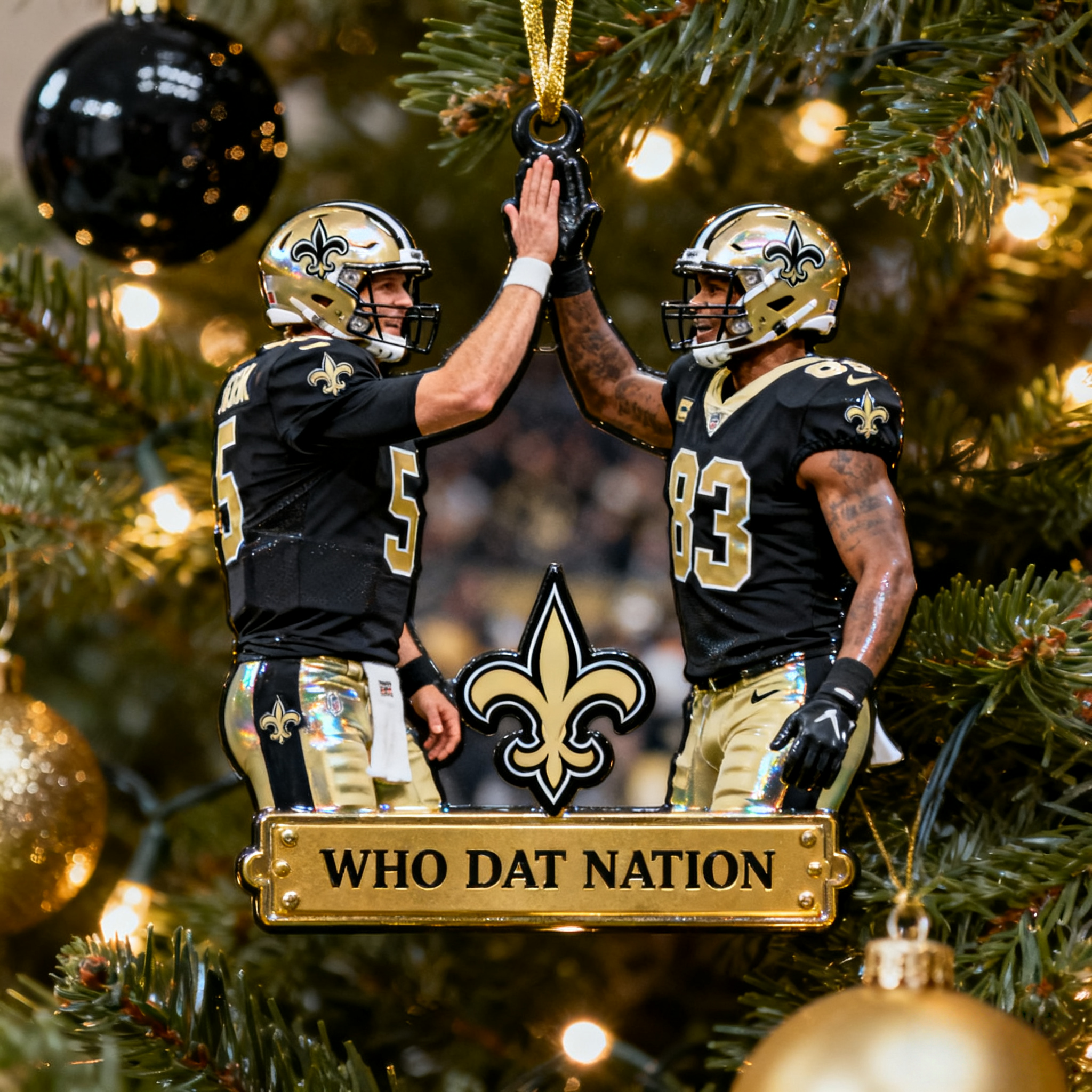 NFL Team Spirit Christmas Ornament Collection