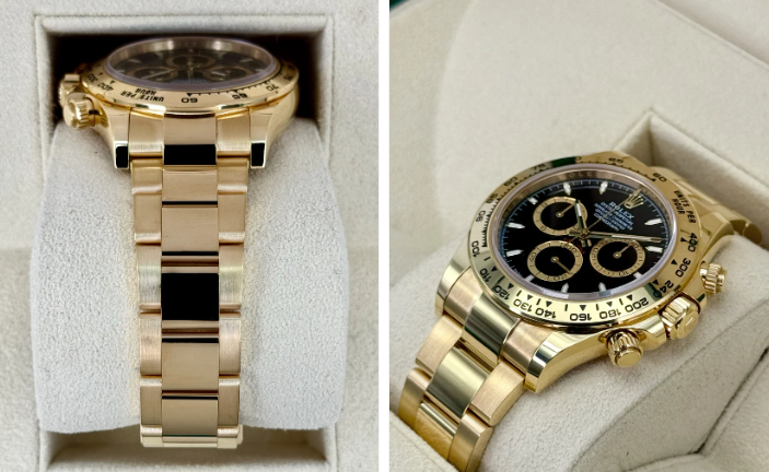 2025 Rolex Daytona 40mm 126508 18K Yellow Gold Black Dial