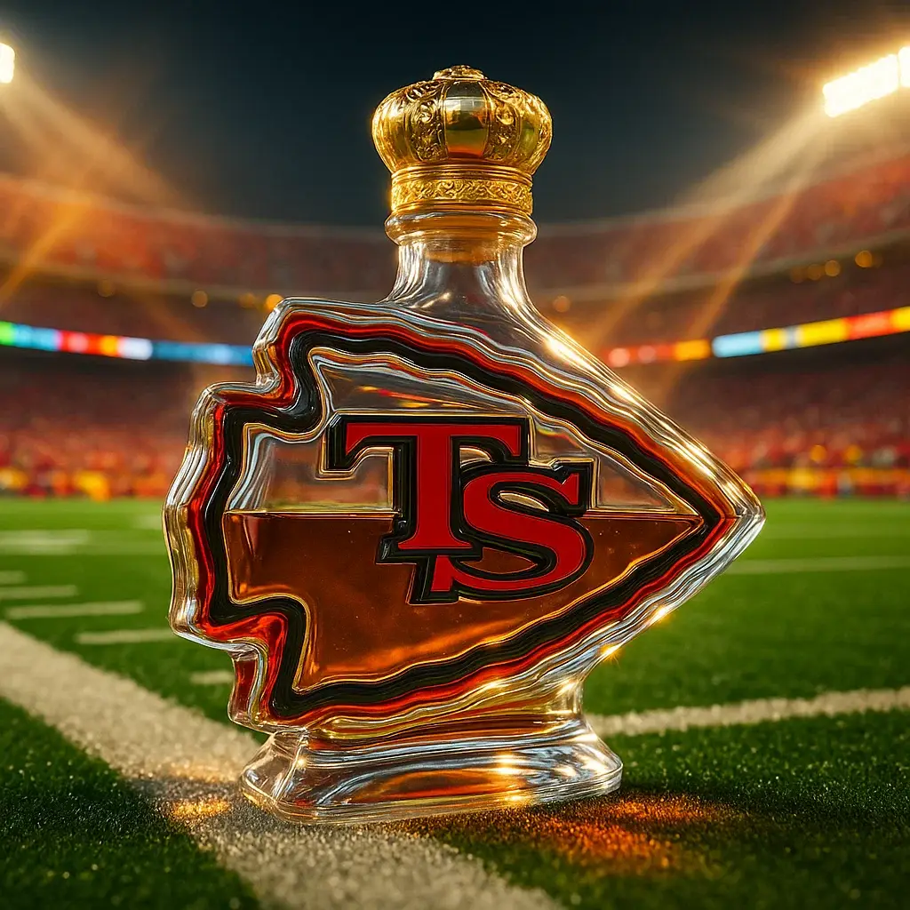TS × Kansas City Chiefs Whisky Bottle