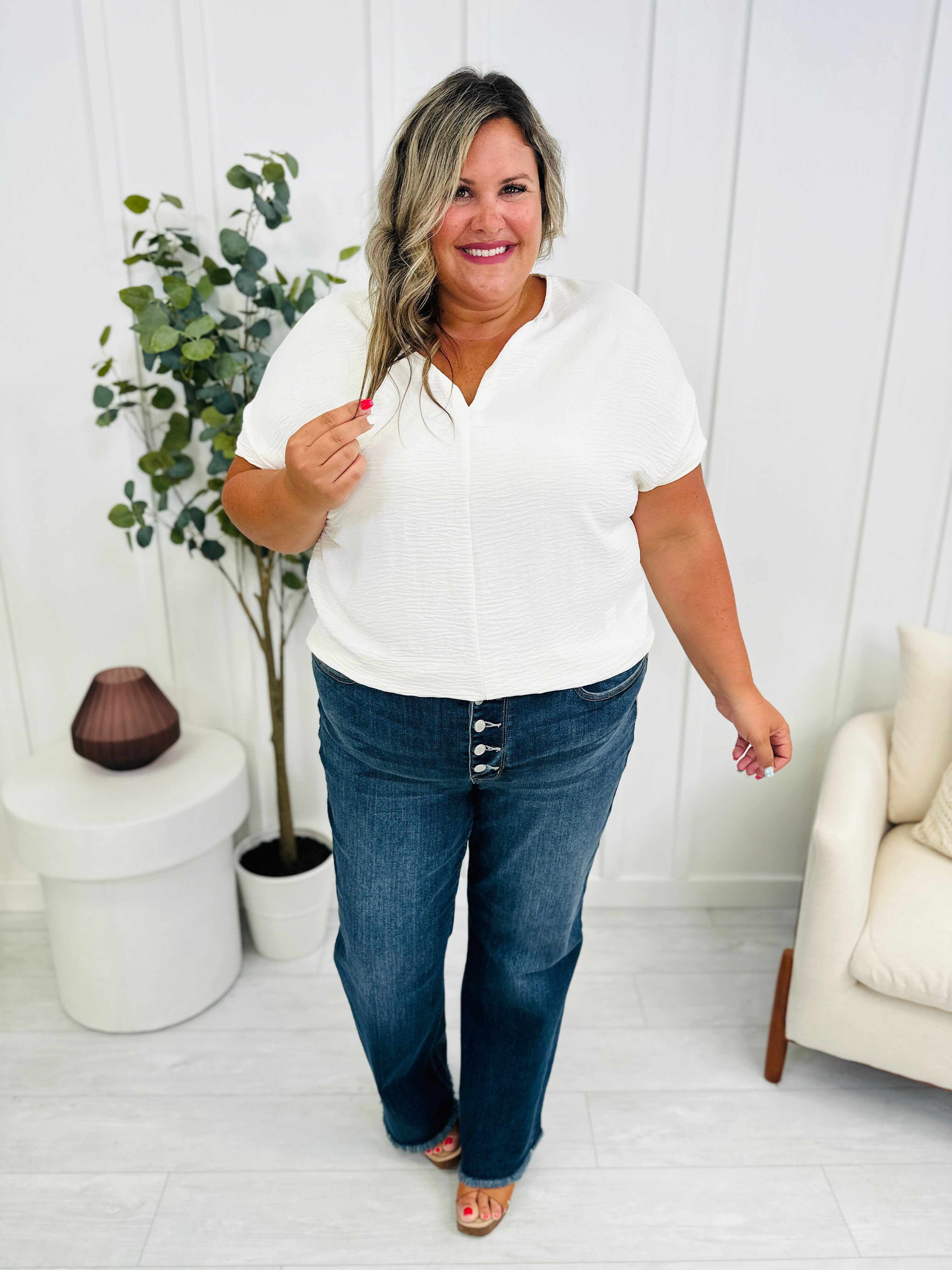REG/CURVY Learn to Fly Wide Leg Jeans