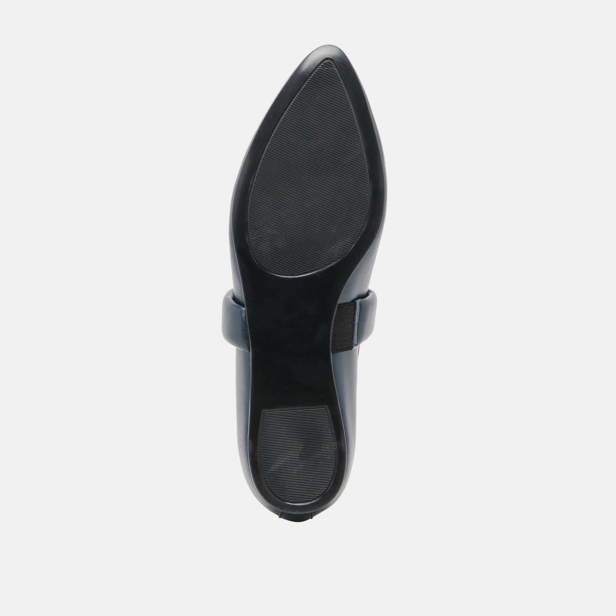 FERA BALLET FLATS NAVY LEATHER