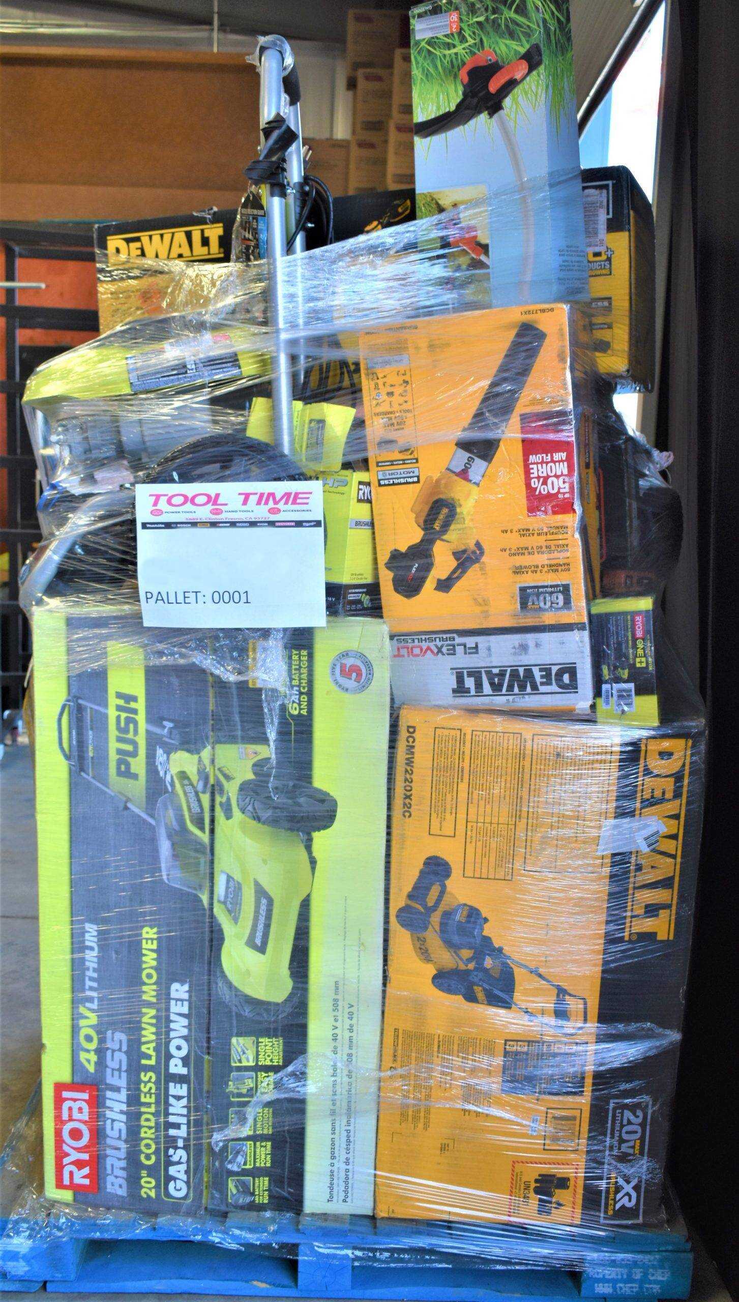 🎁2024 NEW Customer Returns Tool Pallets Online⭐Buy 7 FOOT TALL “MONSTER” PALLETS Online