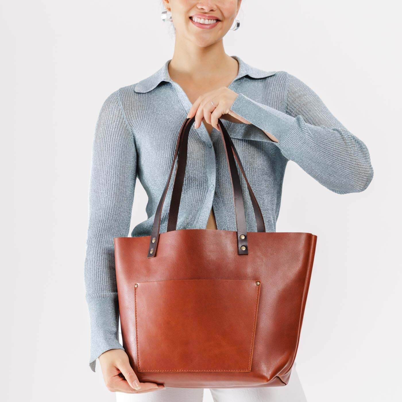Leather Tote Bag