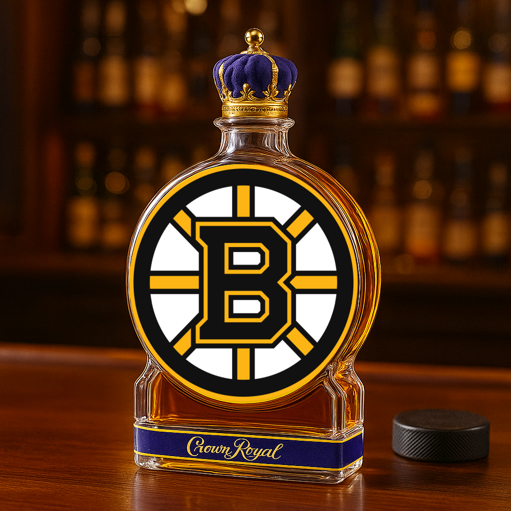 Boston Brown Bear Whiskey Bottle