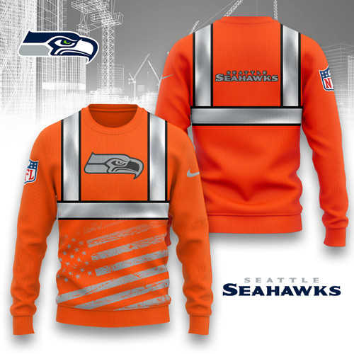 Seattle Seahawks | Premium NFL Safety Hi-Vis Hoodie MM