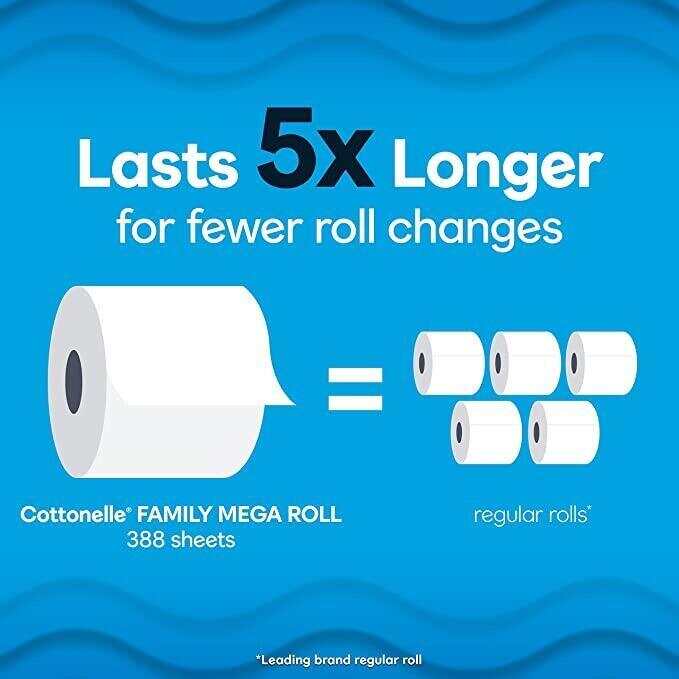 Ultra Clean Toilet Paper 48 Family Mega Rolls