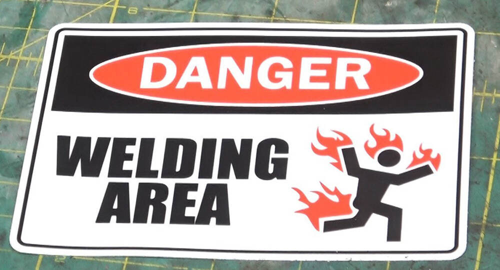 WARNING! Stickers