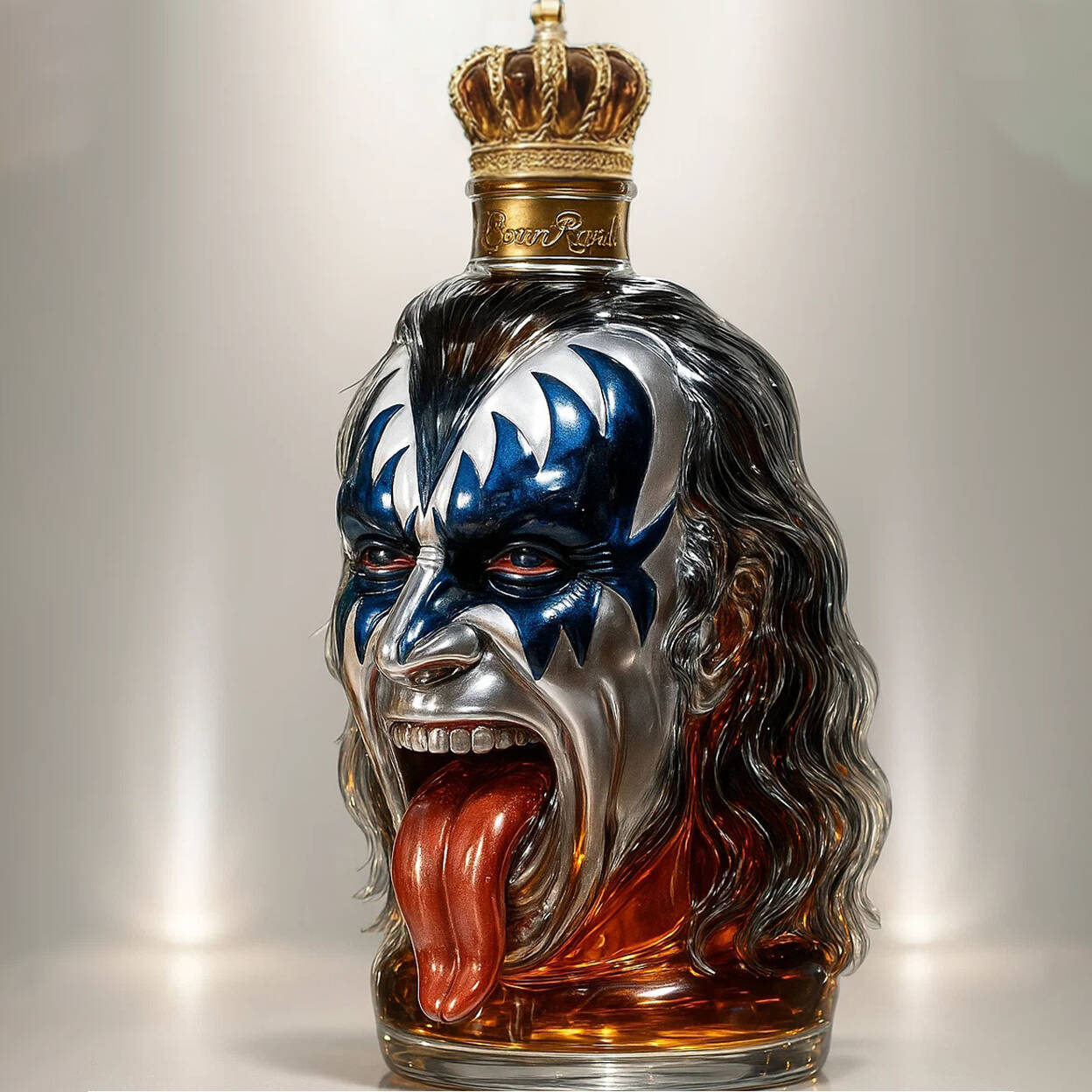 KISS——Gene Simmons Whisky Bottle
