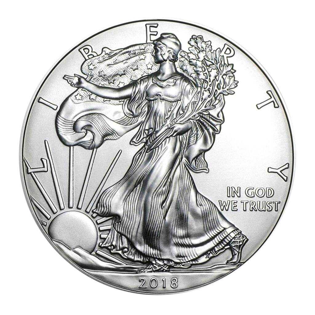 2018 $1 American Silver Eagle Brilliant Uncirculated