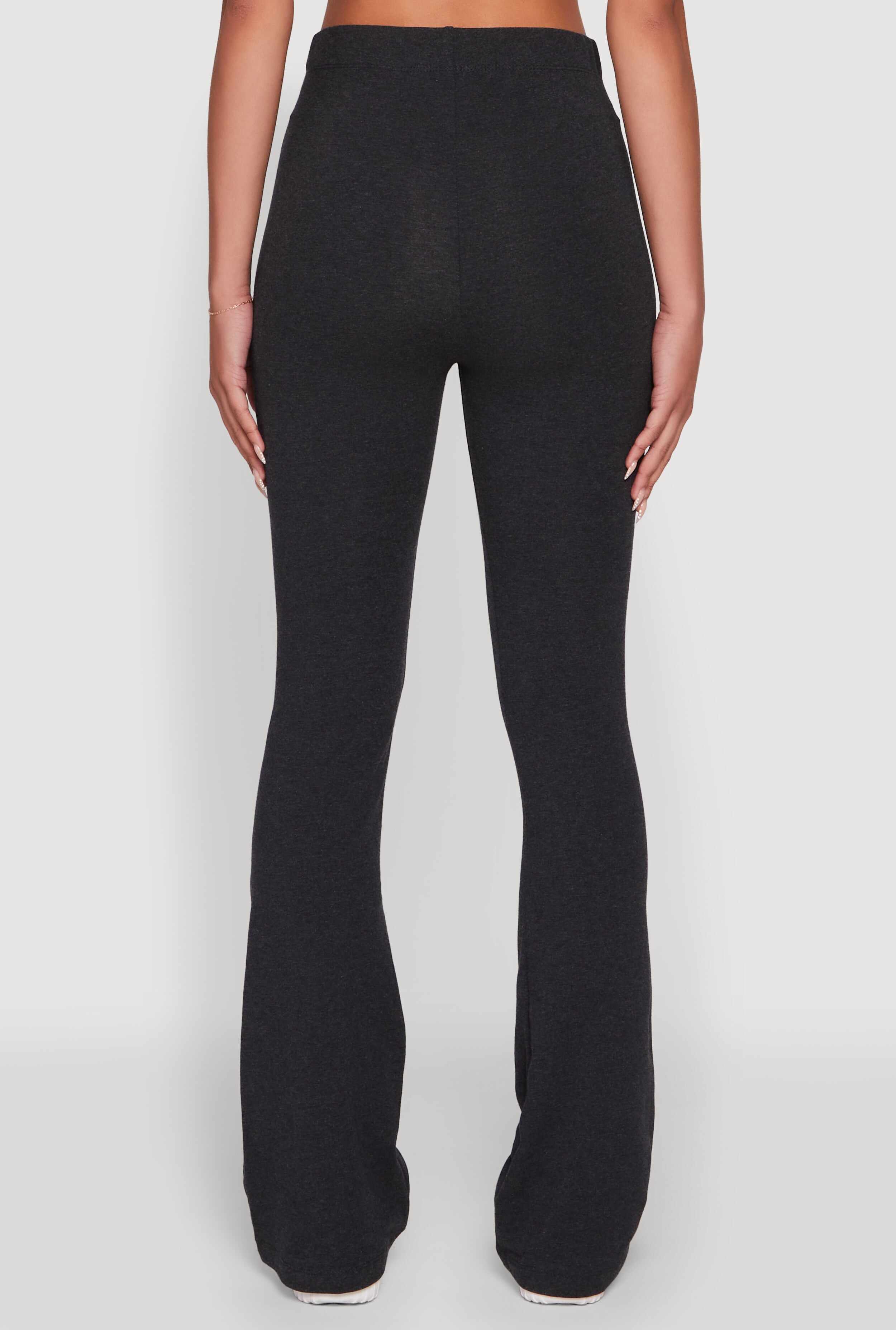 High Waisted Slim Bootcut Yoga Pants