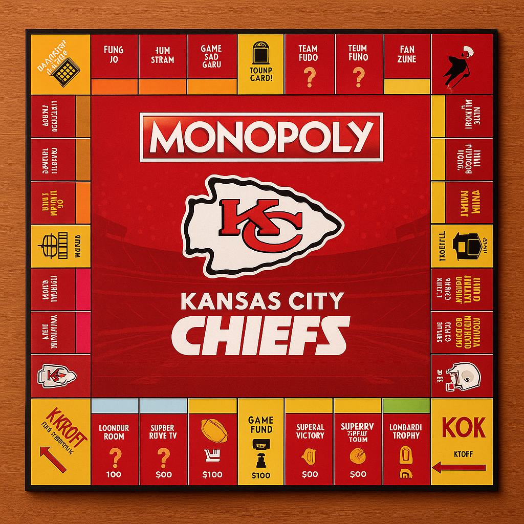 Kansas City Chiefs Monopoly