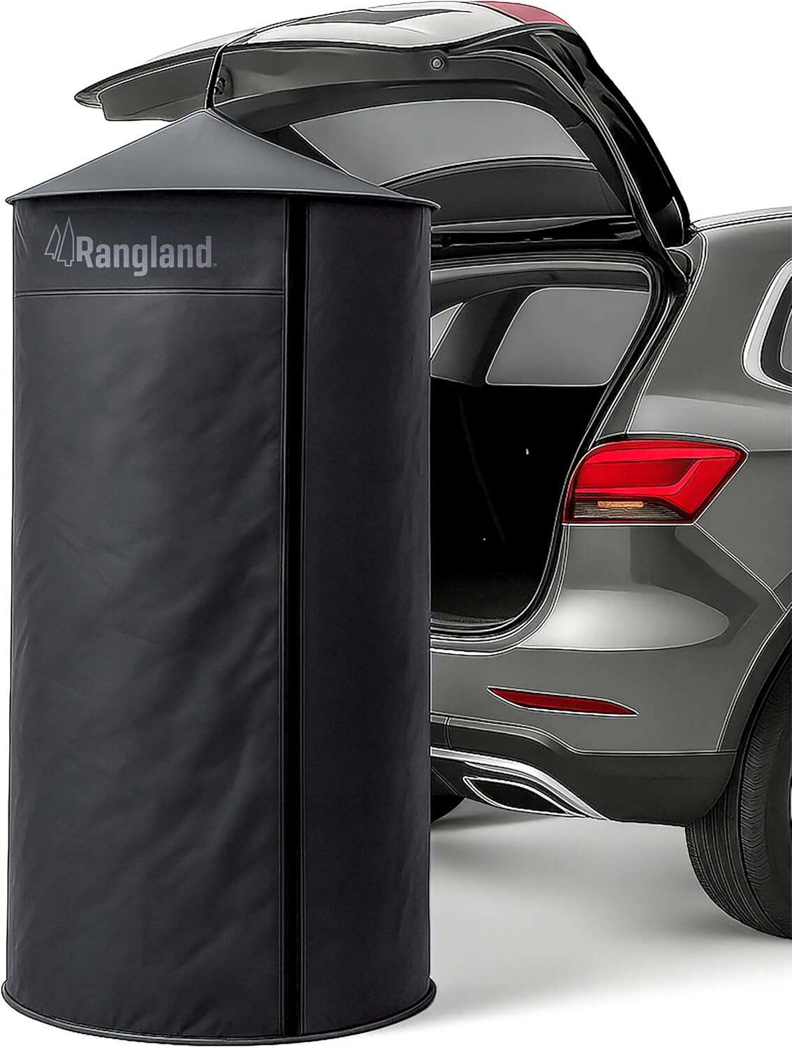 Portable Changing Room Tent - Instant Pop Up Privacy Pod with Suction Cup for SUV Liftgate, for Camping, Shower, Beach and Toilet Stall (Carrying Bag Included)
