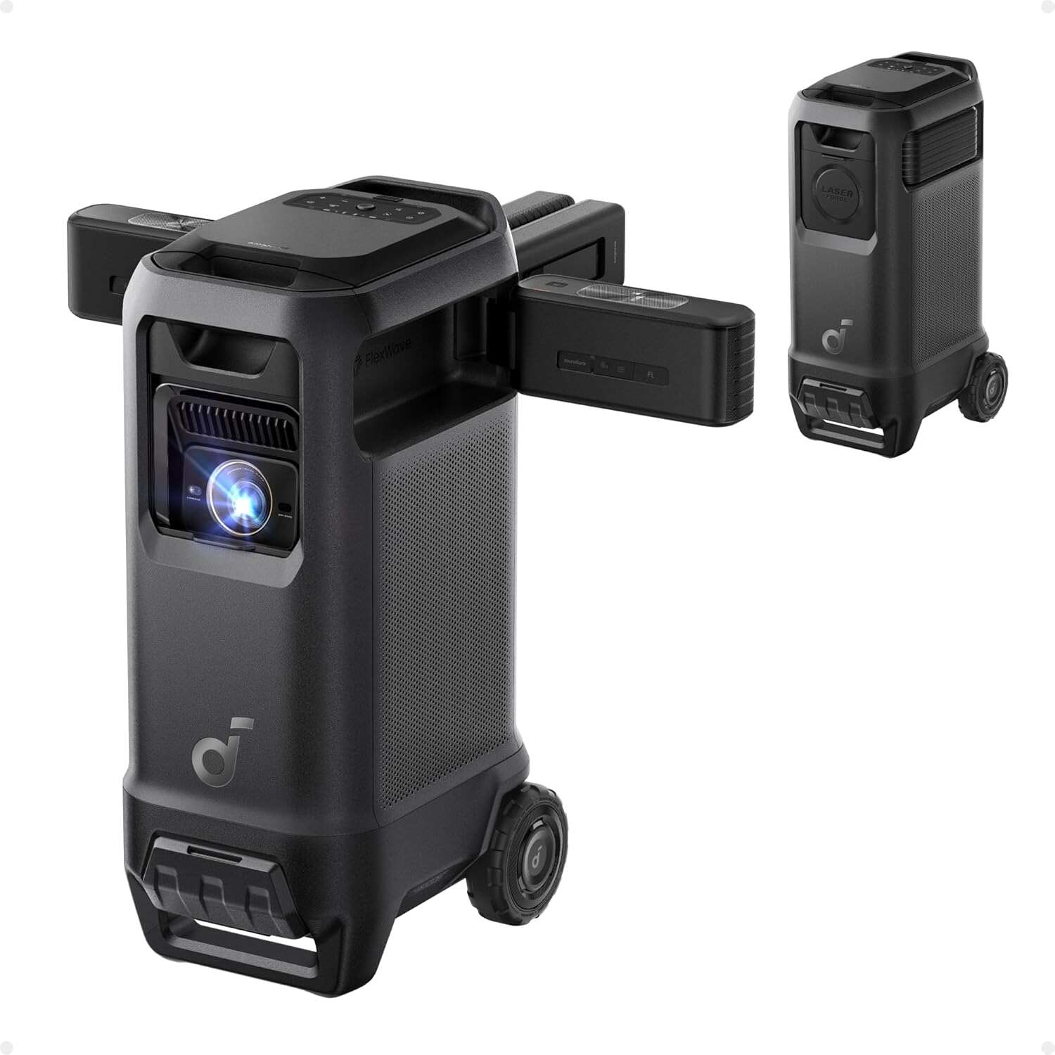 soundcore Nebula X1 Pro Mobile Theater: 4K Triple Laser Projector with 200