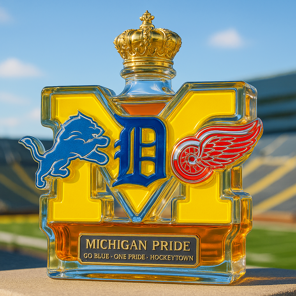 Michigan Glory Whiskey Bottle