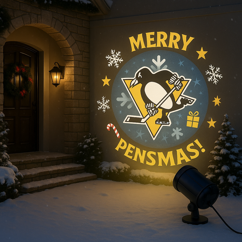 🎄🏒 Official NHL Christmas Projection Light ✨
