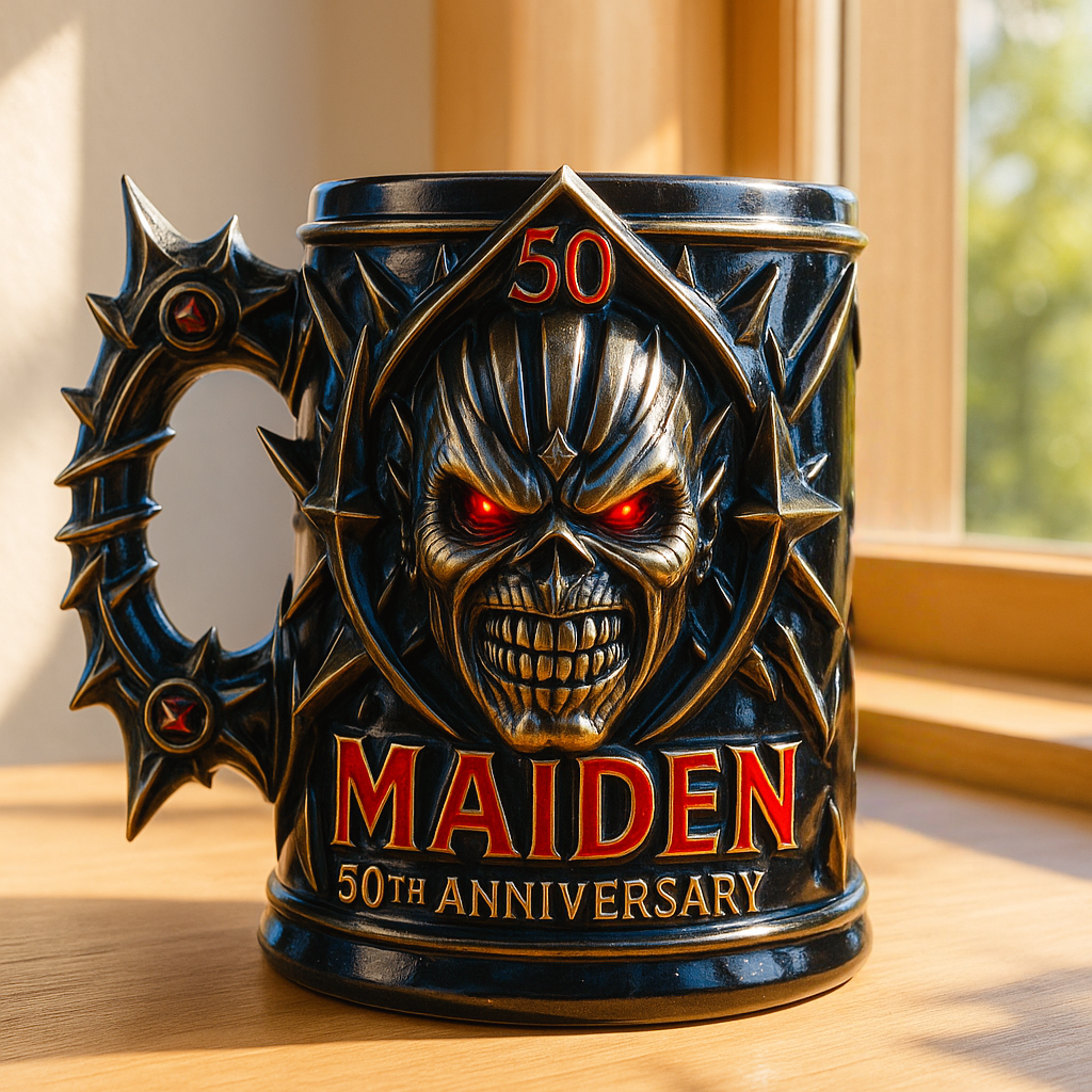 Iron Maiden 50th Anniversary Mug