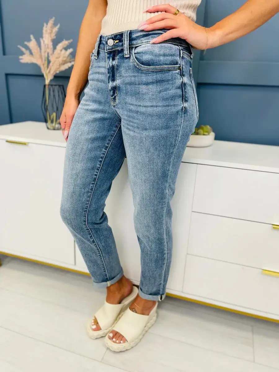 MARKDOWNS! Reg/Curvy The Bleach Boys Nondistressed Boyfriend Jeans--Multiple Washes!