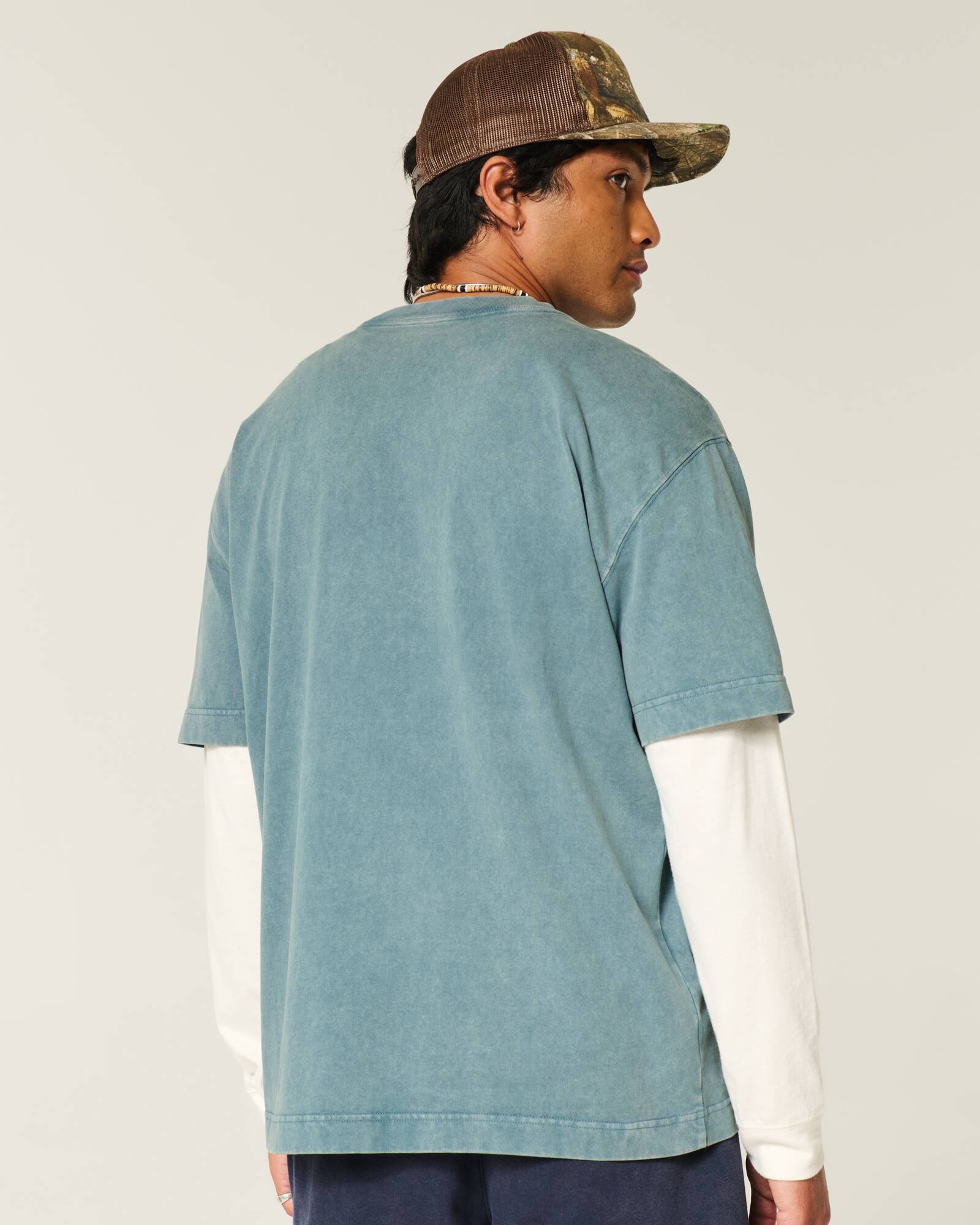 Boxy Heavyweight Newport Beach Graphic Tee
