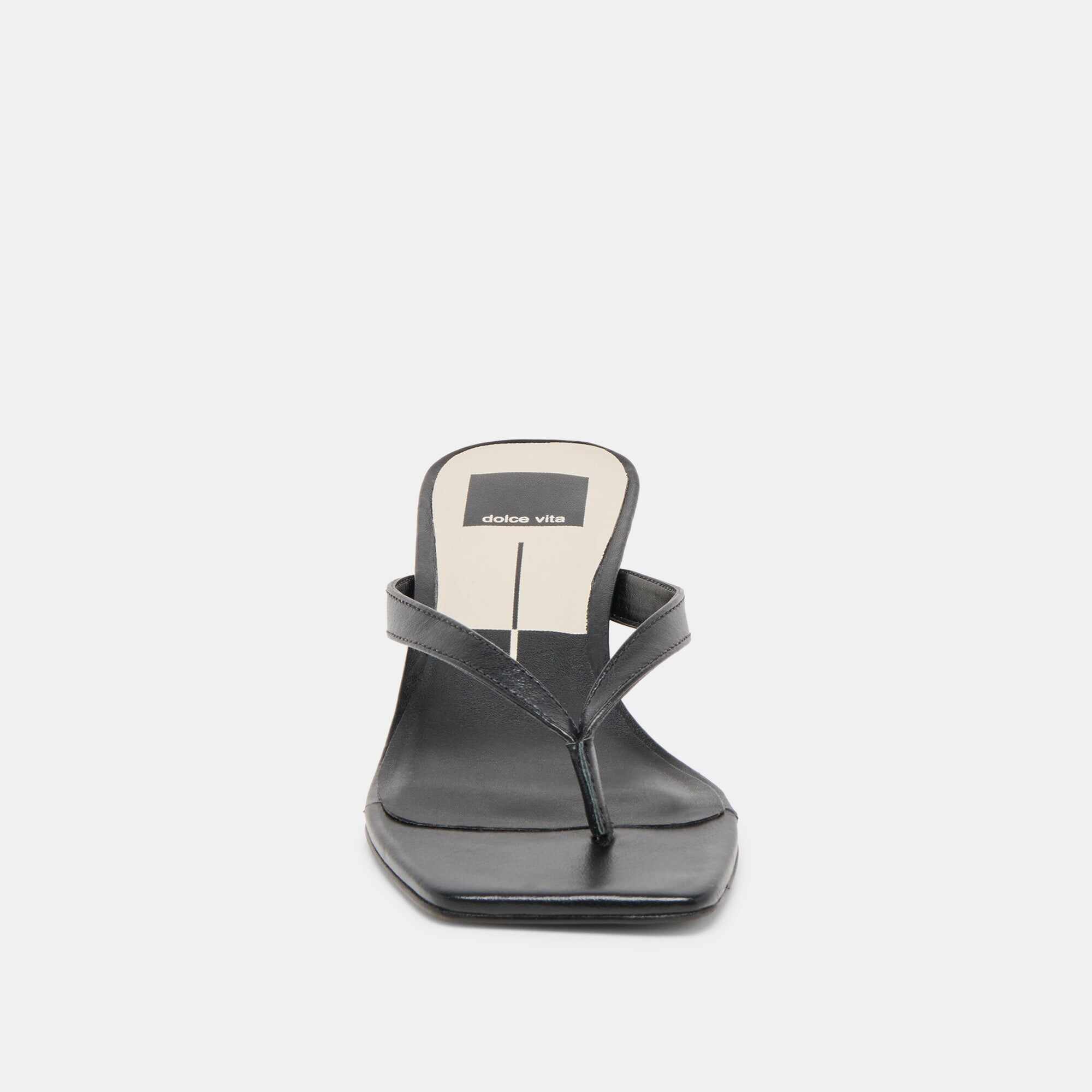 RAMIA HEELS BLACK LEATHER