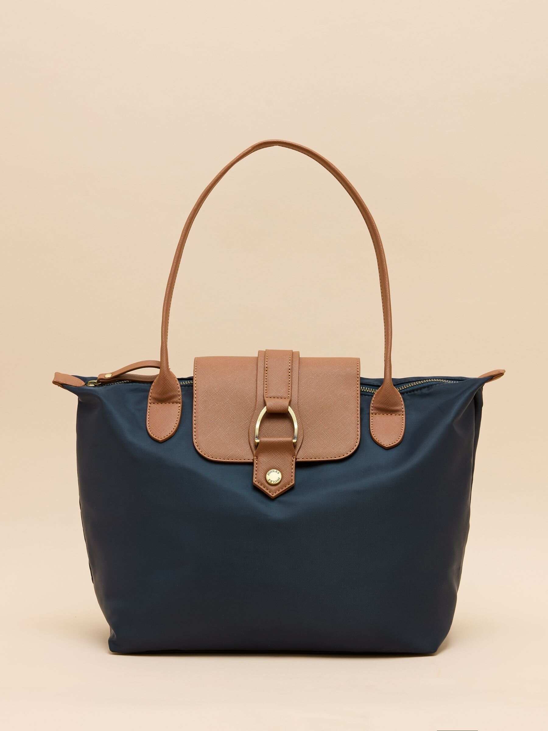 Edie Orange Shopper Bag