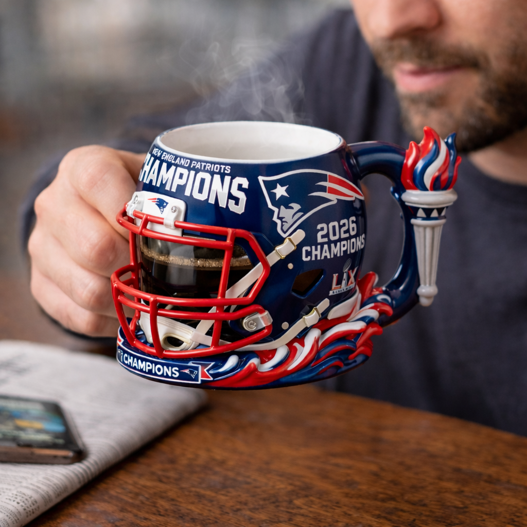 New England Patriots Super Bowl Championship Mug