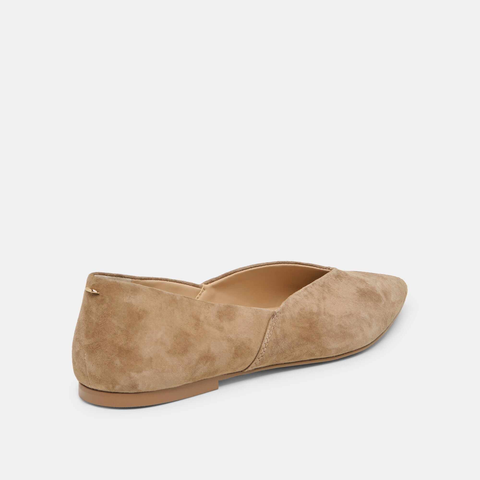 GEMA FLATS TAUPE SUEDE