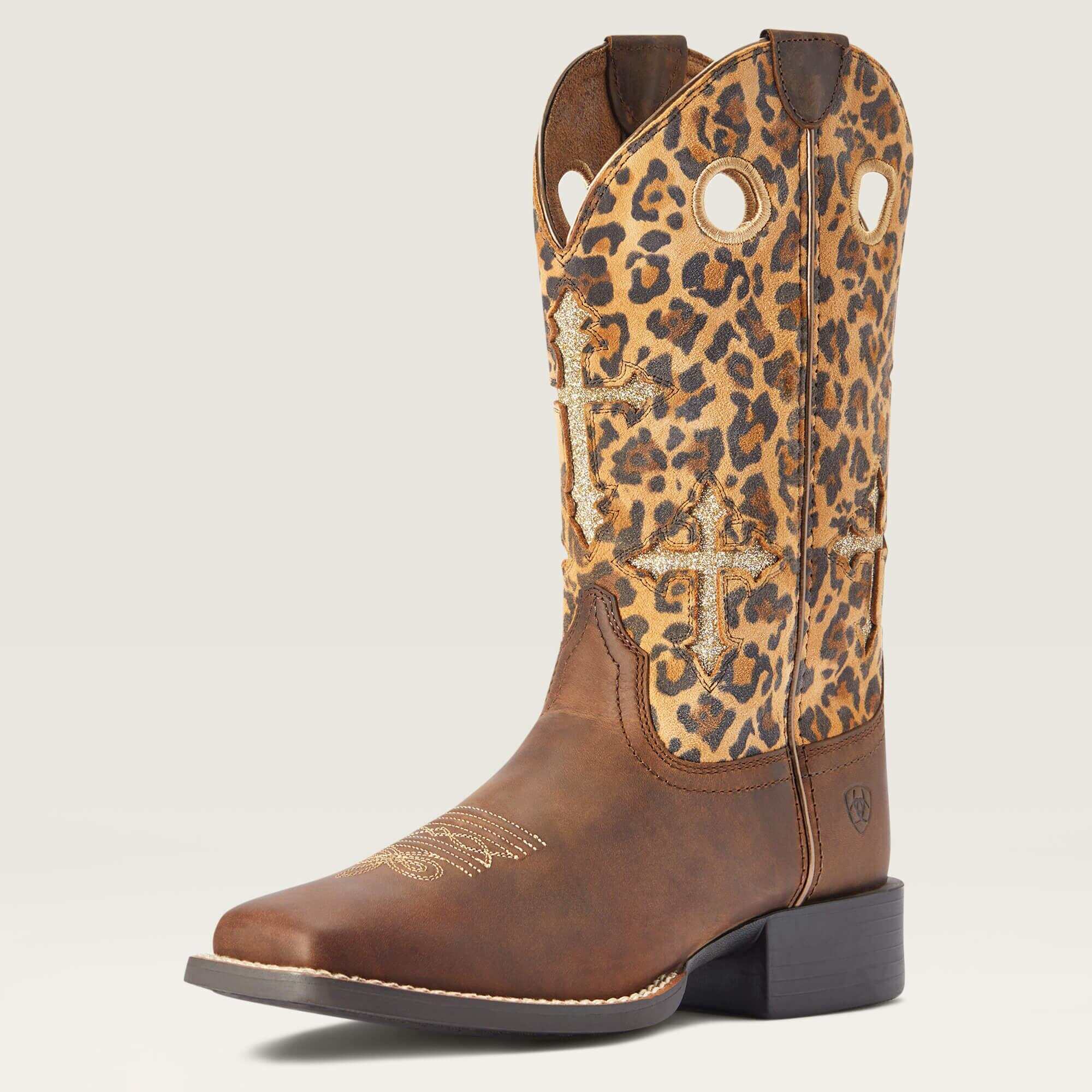 Round Up Crossroads Western Boot