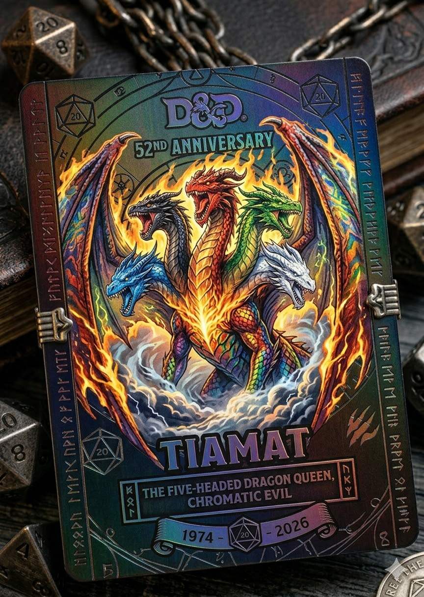 D&D 52nd Anniversary TCG Cards