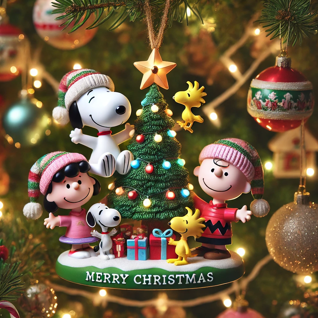 Snoooopy Christmas Ornament