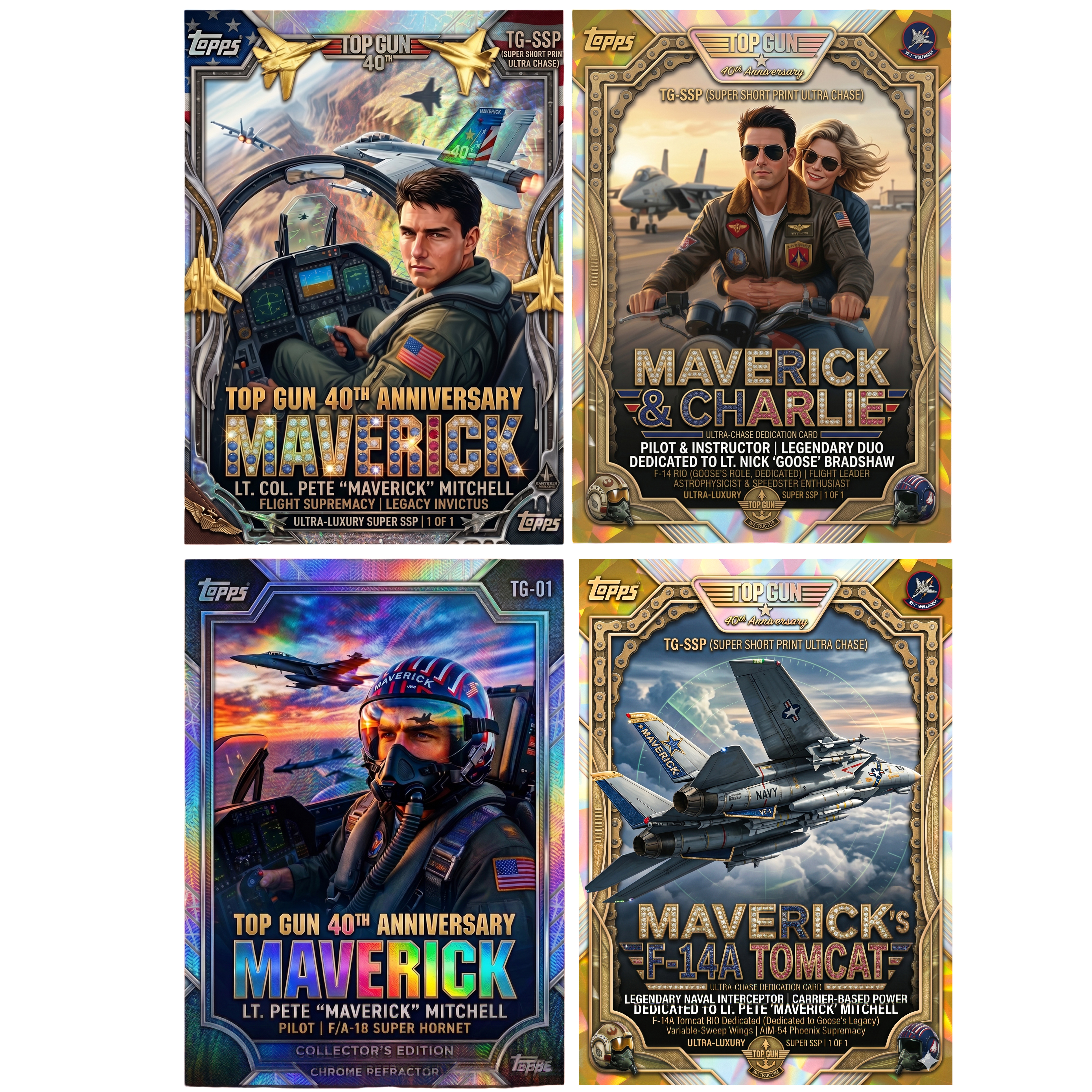 TOP Gun 40th Anniversary Premium Trading Card Box