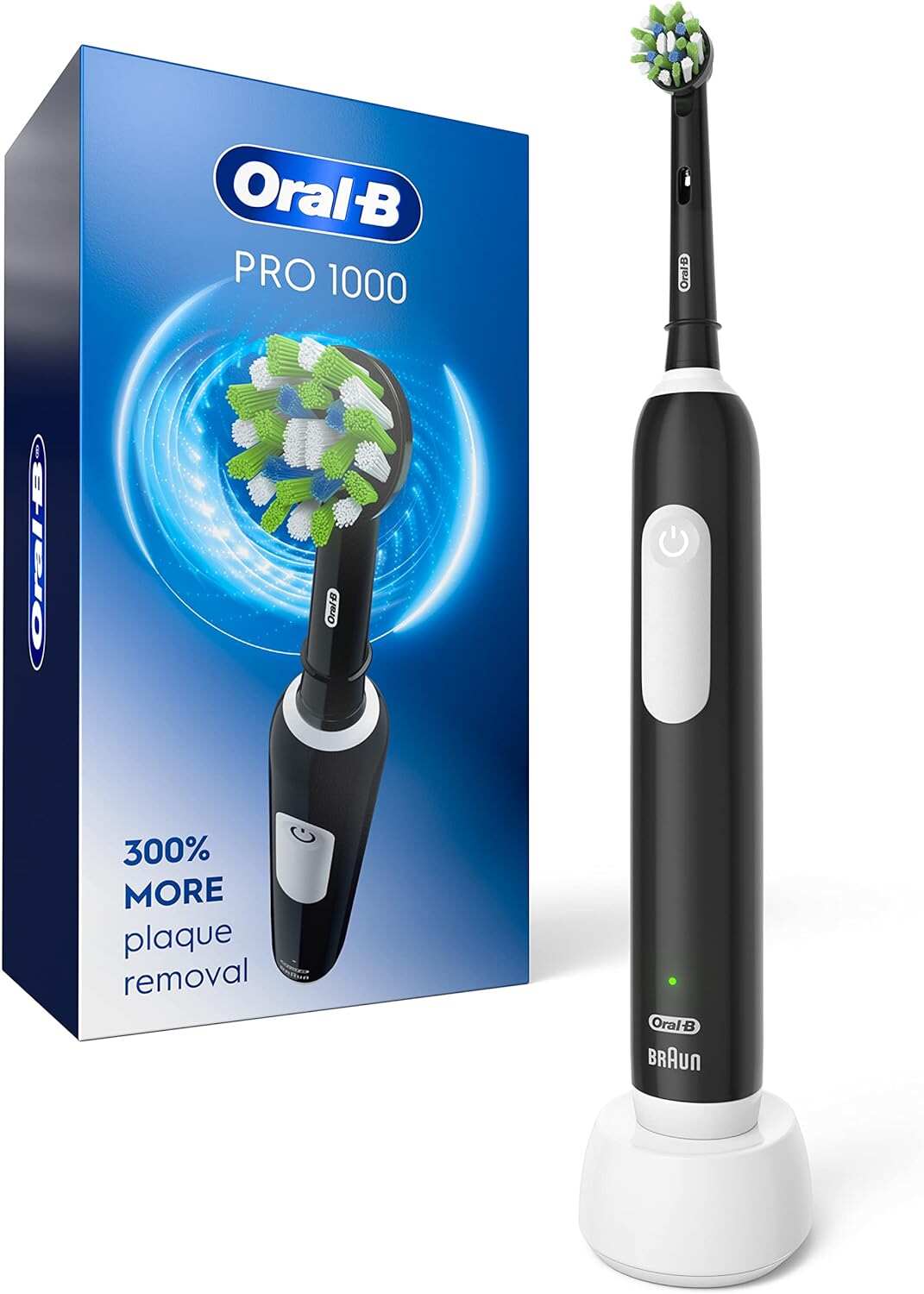 Oral-B Pro 1000 Rechargeable Electric Toothbrush, White