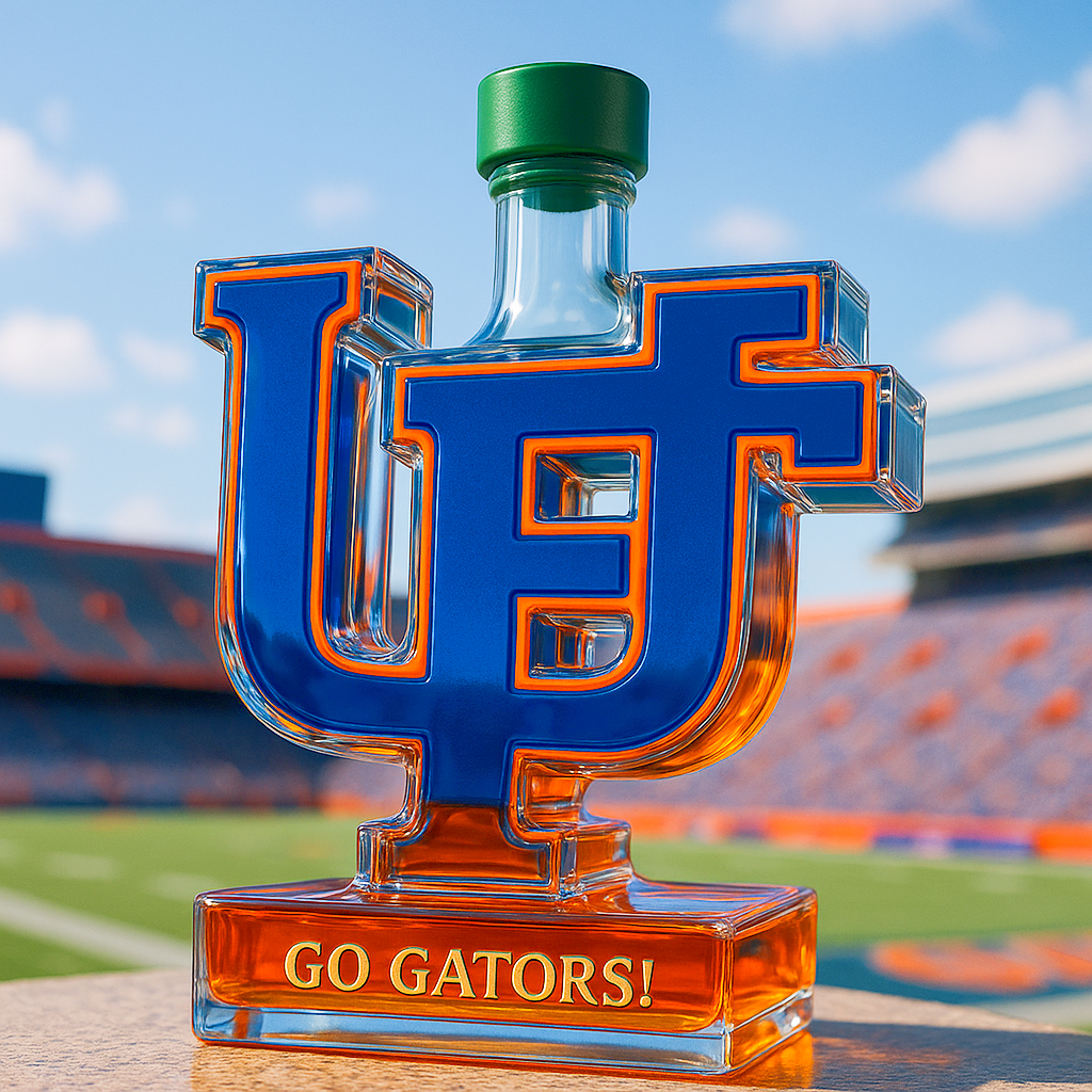 Florida Gators Limited-Edition Whiskey Bottle
