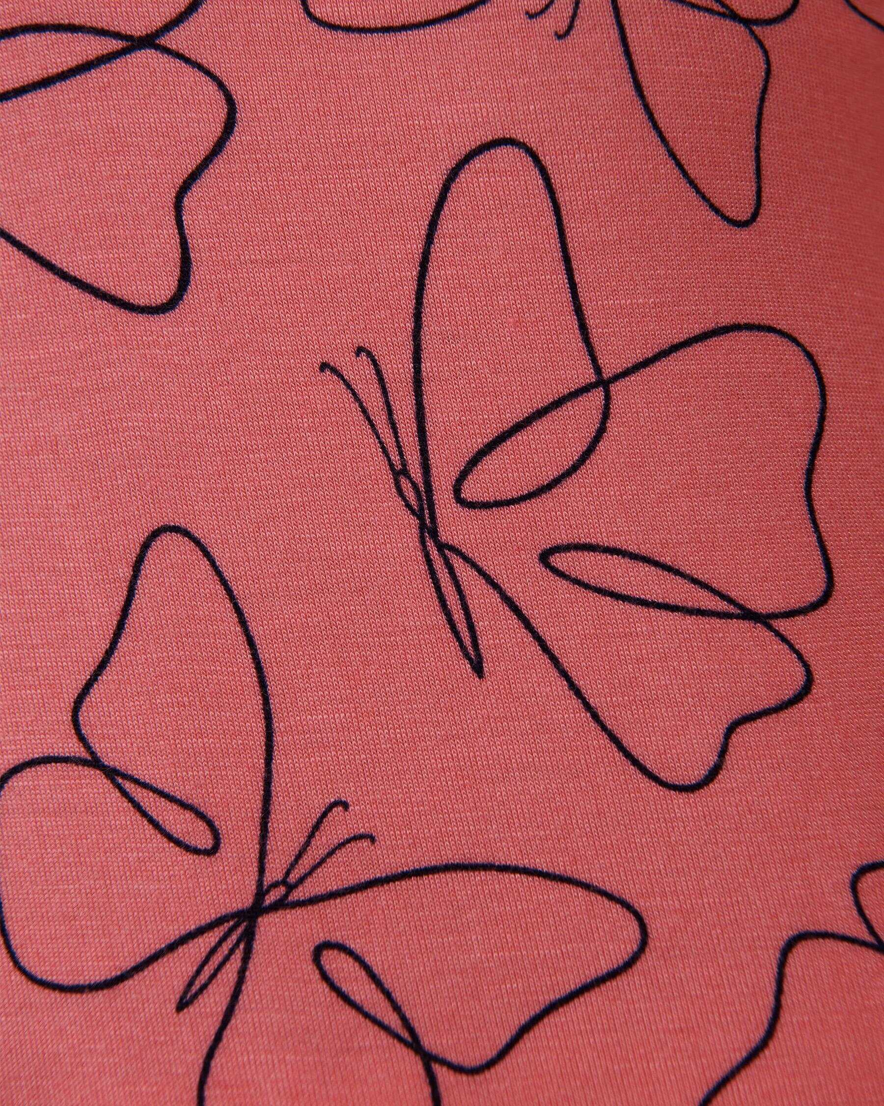Butterfly Print Soft Jersey Cami