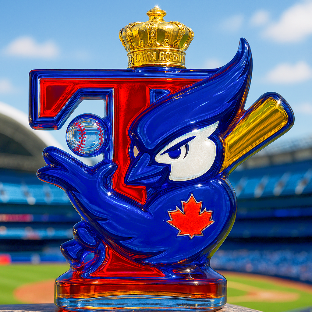 Blue Jays Limited Edition Whiskey Bottle