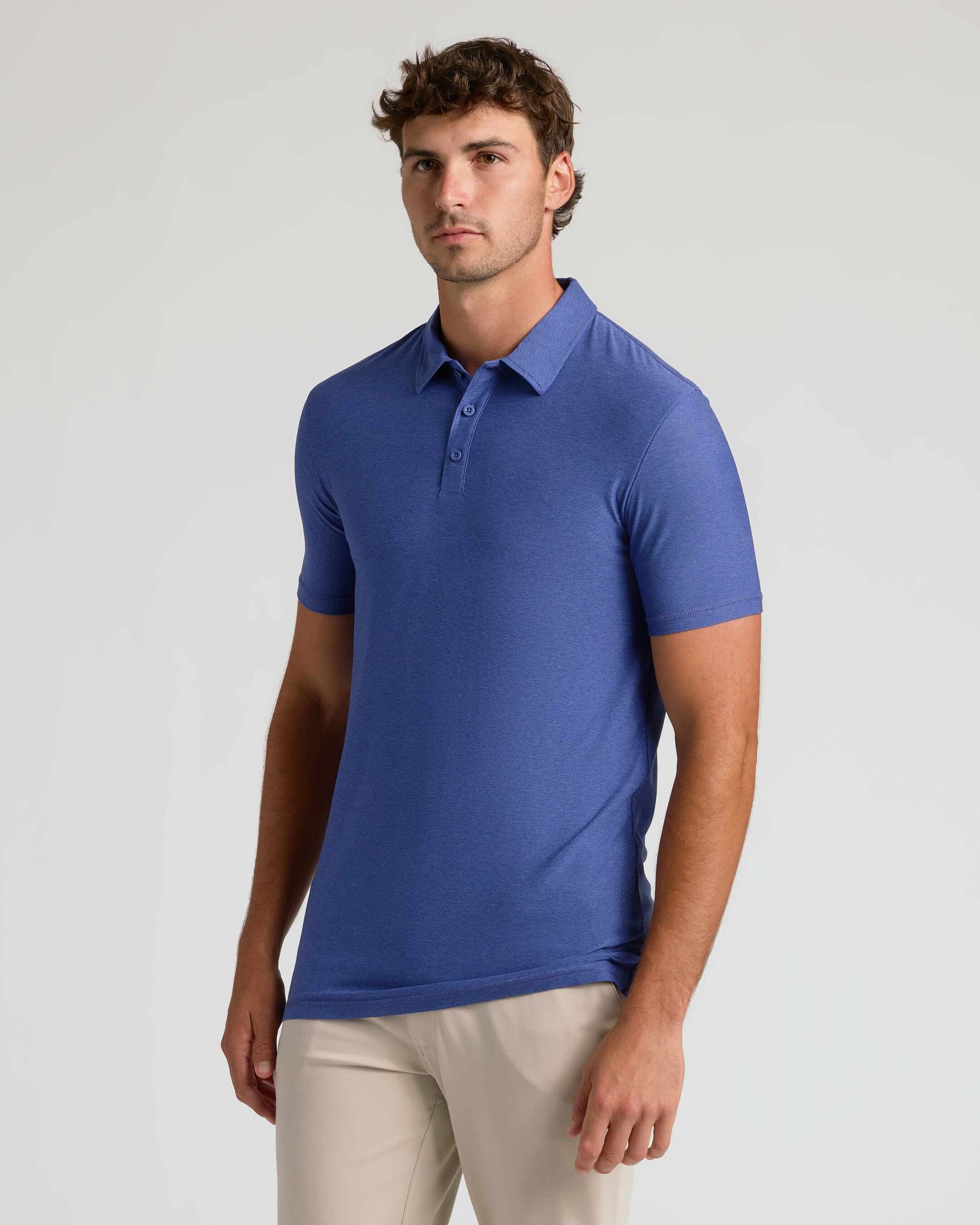 Cosmos Short Sleeve Tall Active Polo