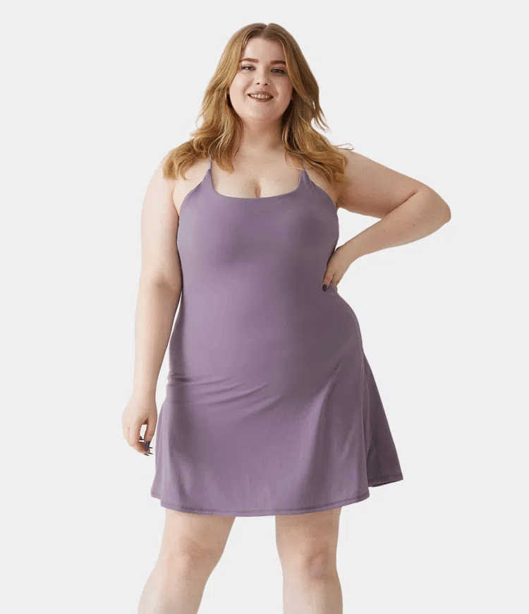 🔥Flash Sale🔥Softlyzero Plush Backless Active Dress-Easy Peezy