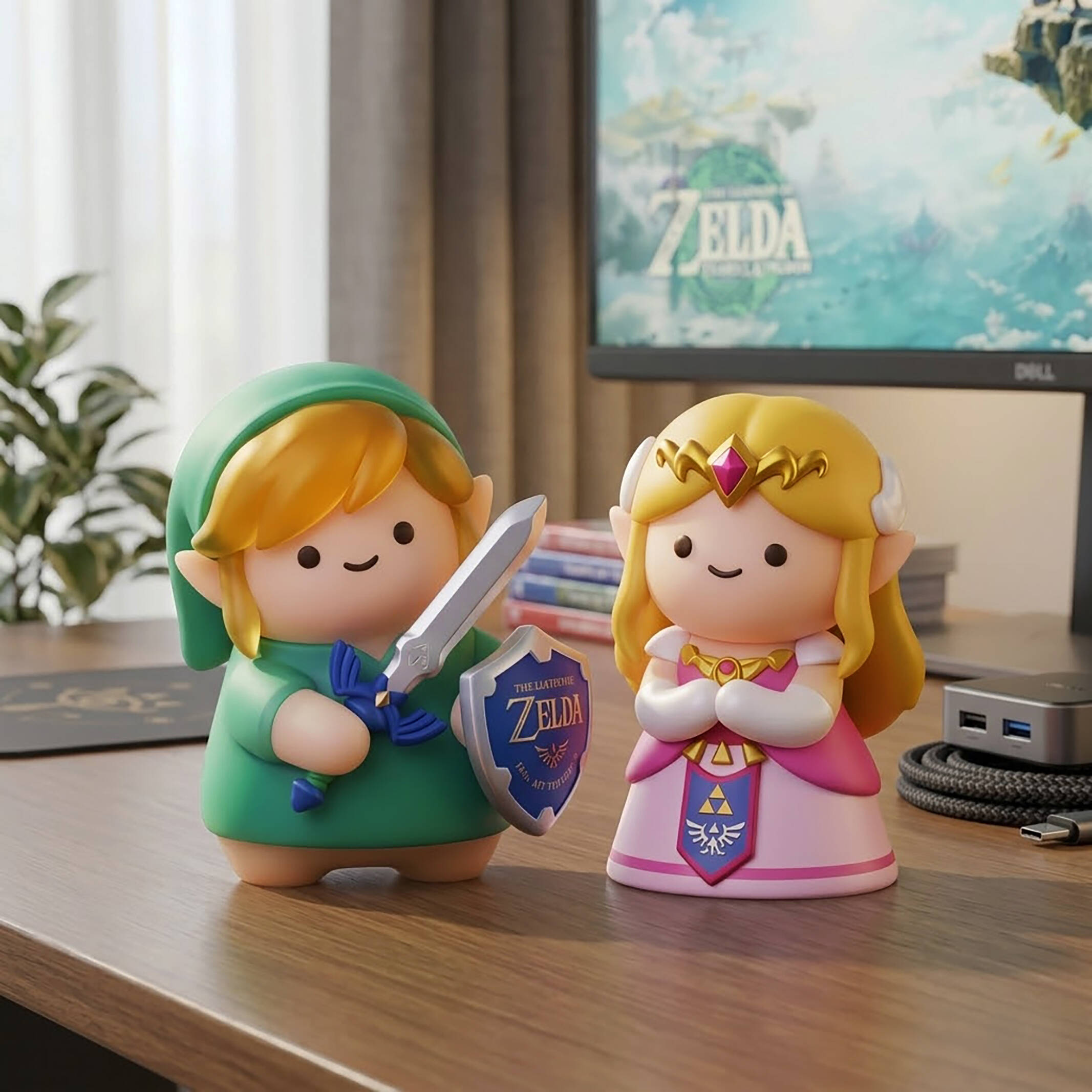 🗡️Link & Zelda 40th Anniversary Collectible Set