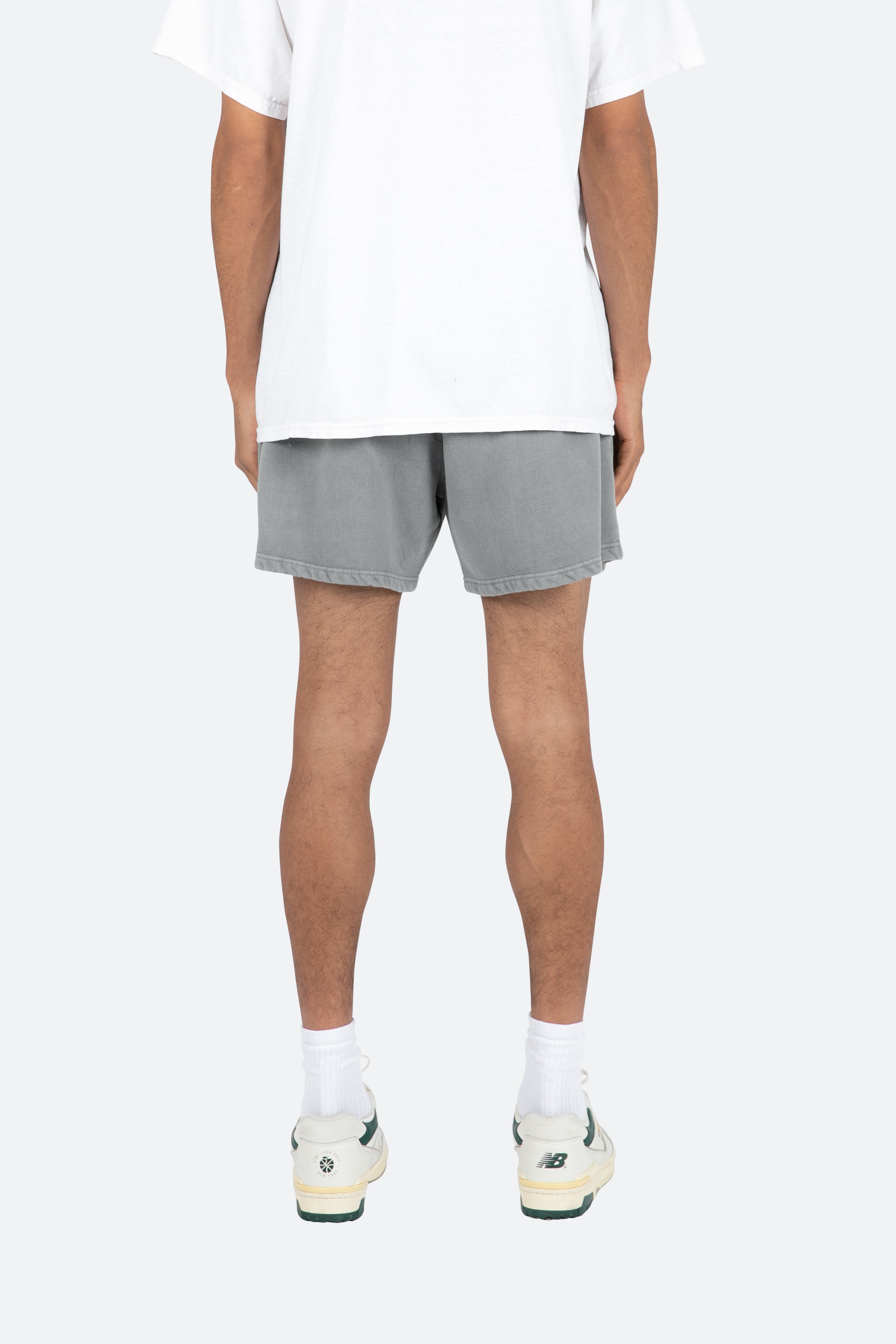 Vintage Washed Sweatshorts - Grey