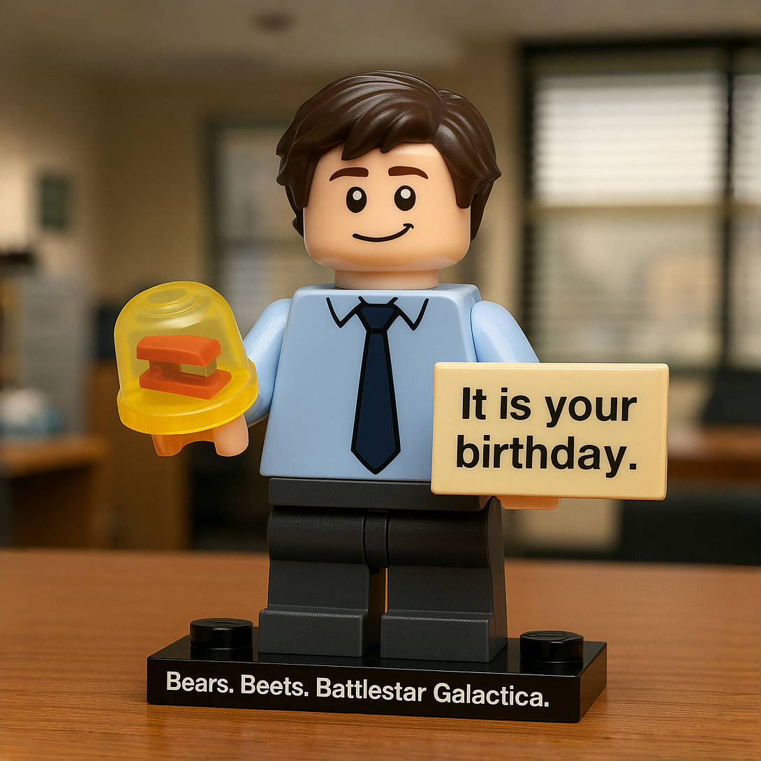 The Office 20th Anniversary Minifigure Collection
