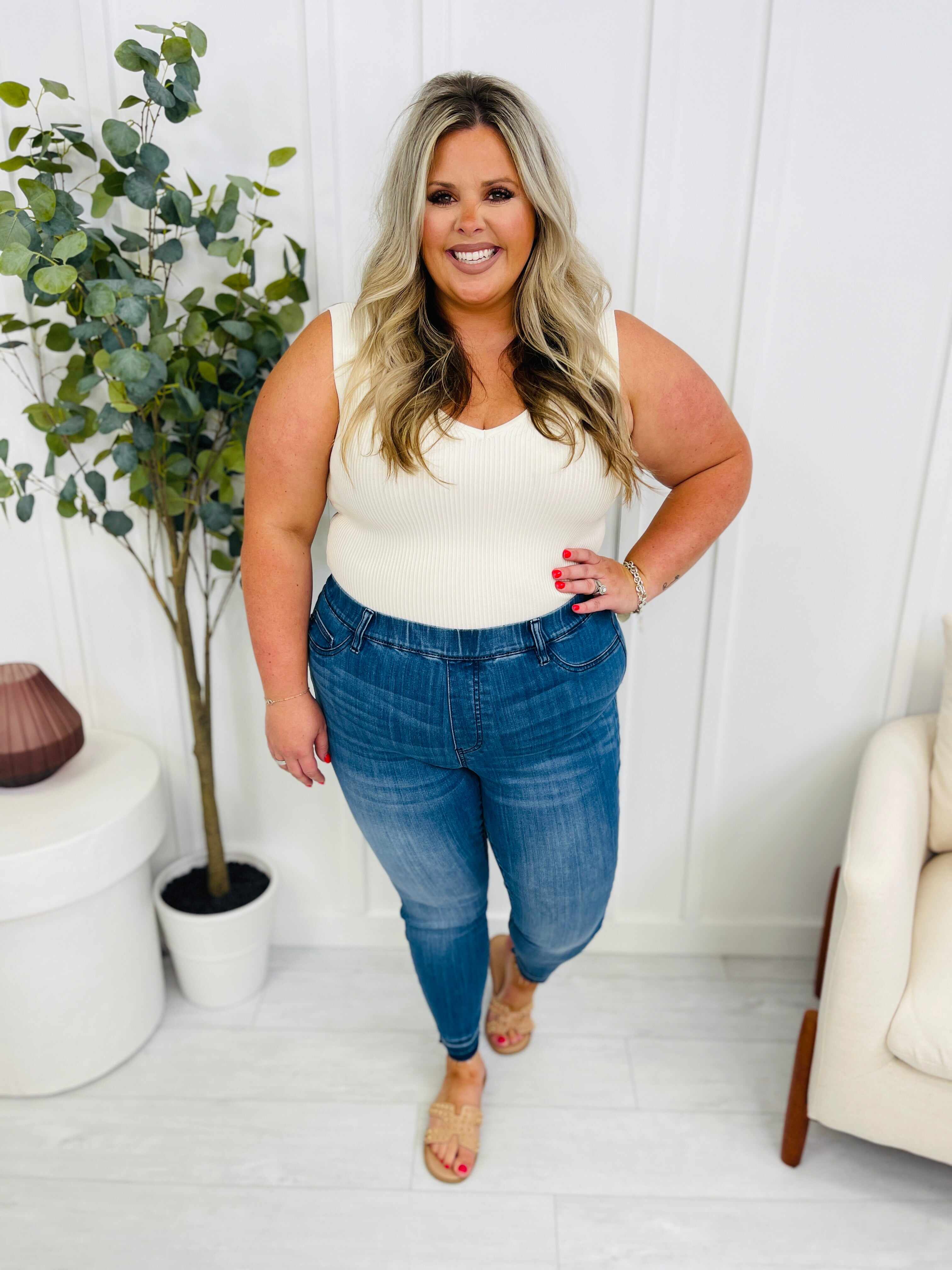 REG/CURVY All I Wanted Pull On Skinny Jeans