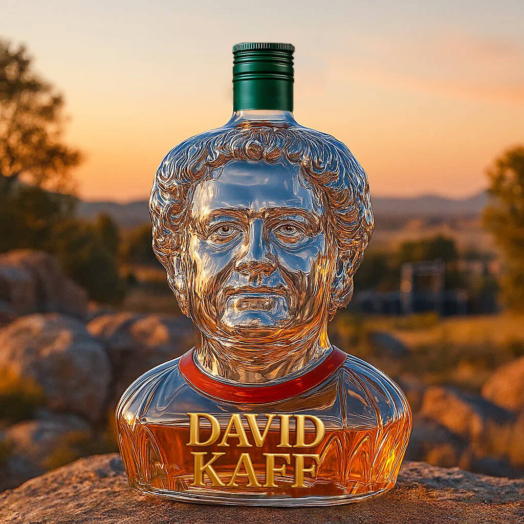 David Kaff Whisky Bottle